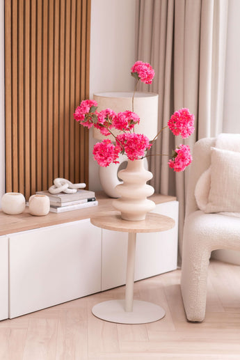 Zijden kunstbloemen boeket Kersenbloesem Roze
