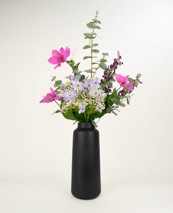 Zijden kunstbloemen boeket Lavender Skies