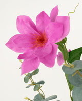 Zijden kunstbloemen boeket Lavender Skies