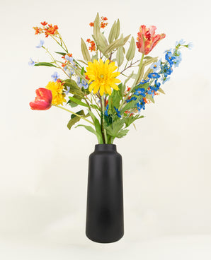 Zijden kunstbloemen boeket Lemonade Garden