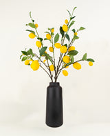 Zijden kunstbloemen boeket Lemons