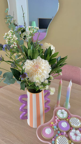 Zijden kunstbloemen boeket Petal Poetry