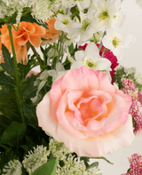 Zijden kunstbloemen boeket The Wild Bunch