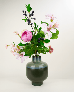 Zijden kunstbloemen boeket Touch of Cloudlight