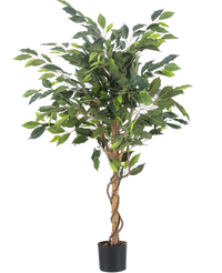 Kunstplant Ficus Groen 120 cm