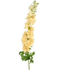 Kunstbloem Delphinium 105 cm crème