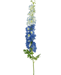 Kunstbloem Delphinium 105 cm blauw