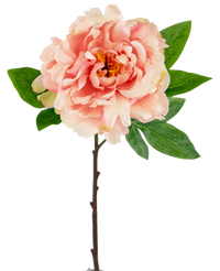 Kunstbloem Pioenroos 61 cm zacht roze