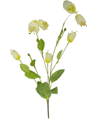 Kunstbloem Fritillary 94 cm wit